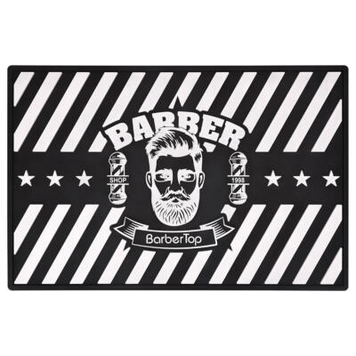 BARBER TOP  Tool Mat - 45cm x 30cm  BLACK