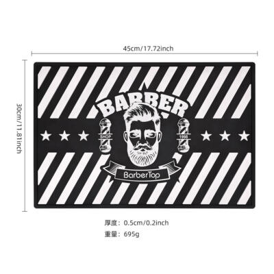 BARBER TOP  Tool Mat - 45cm x 30cm  BLACK - Image 3