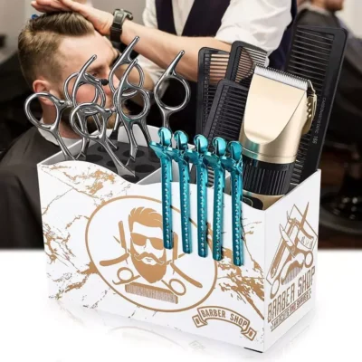 Scissors Holder + Tool Organizer Box White