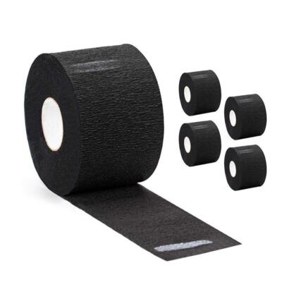 Neck Roll Strip Pack of 5 Black